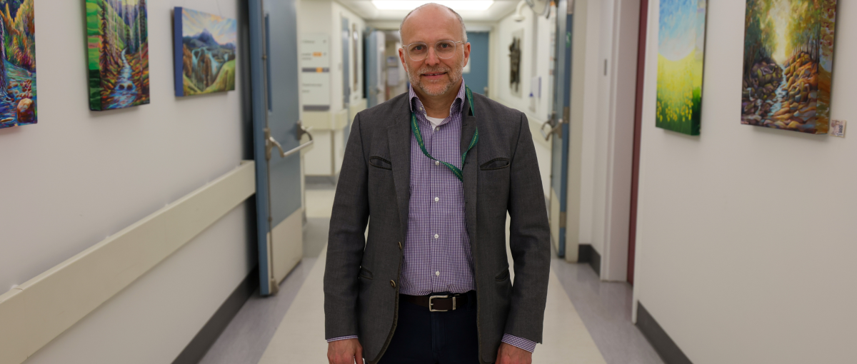 Dr. Georg Schmolzer is a clinical trialist at the Grey Nuns and Misericordia hospitals in Edmonton, Alberta.