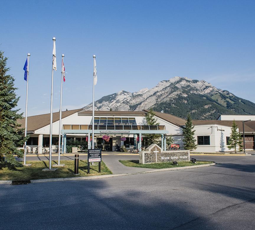 Banff Mineral Springs Hospital exterior